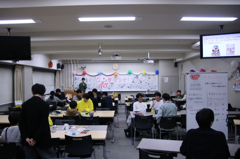 屋内企画の様子