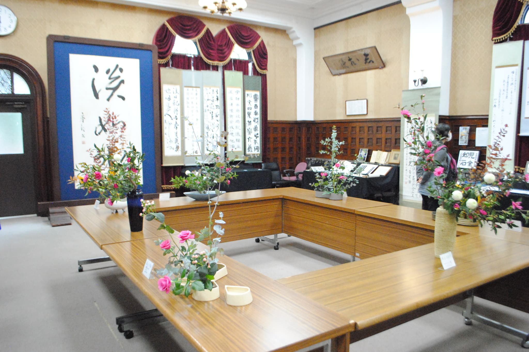 屋内企画の様子