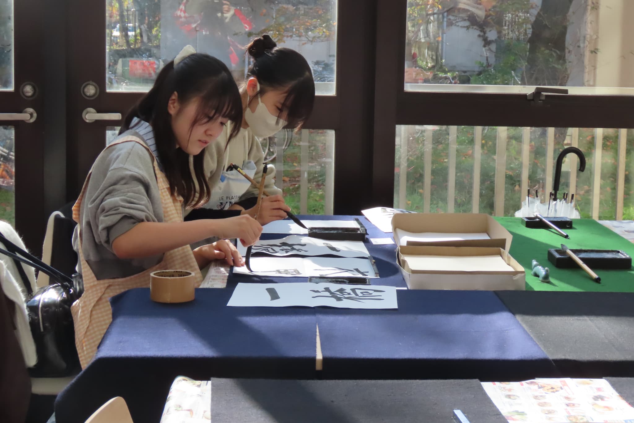 屋内企画の様子